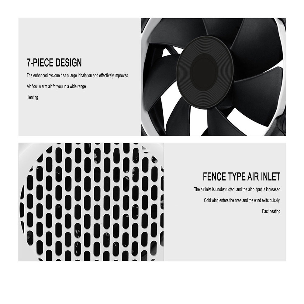 TAIDU Máy Sưởi Điện Mini Để Bàn Tiện Dụng Cho Gia Đình / Văn Phòng