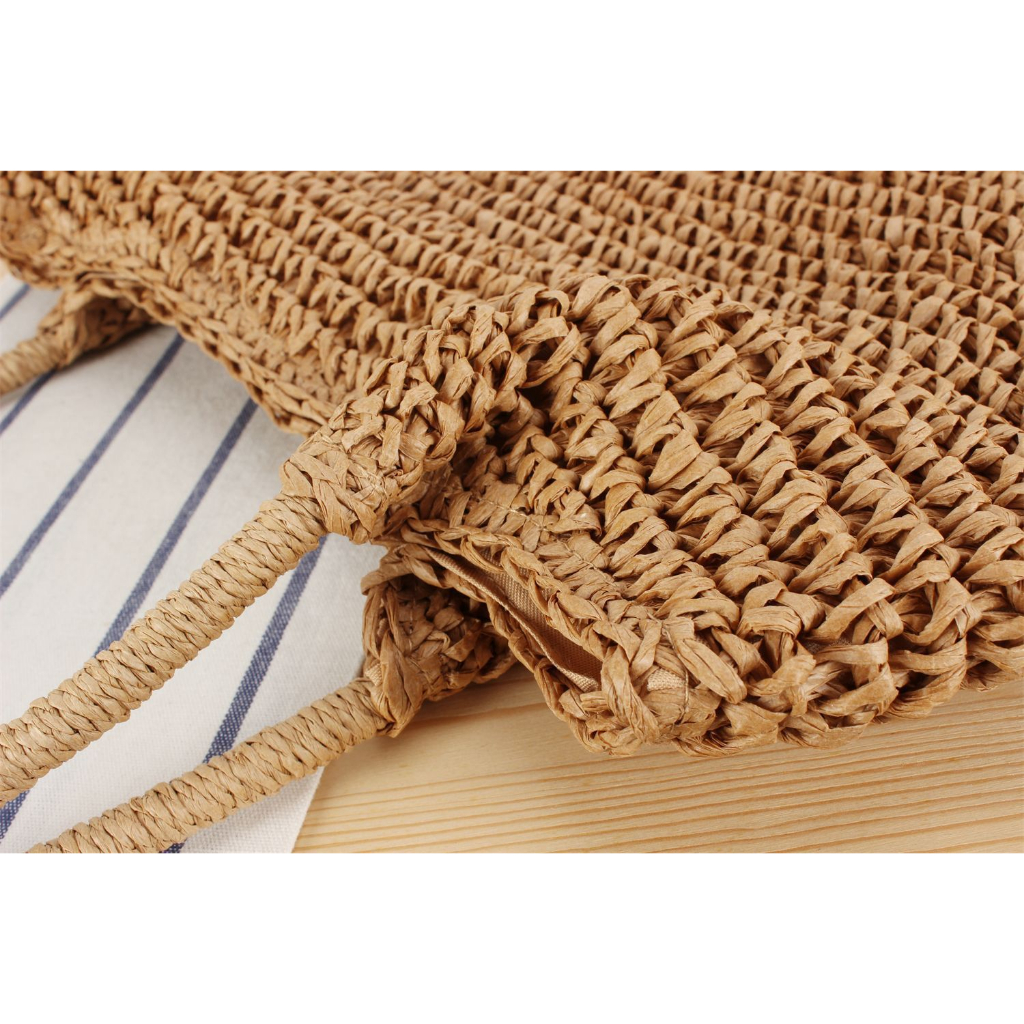 Túi Xách Rơm Đan Thời Trang Hè Cho Nữ