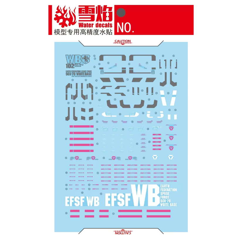 Decal Dán Trang Trí Xe Hơi RX-78-2 RX78 RX-78 Tỉ Lệ 1 / 48