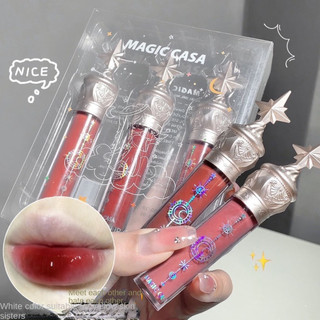 Bộ son bóng magic casa hiệu ứng gương không phai màu