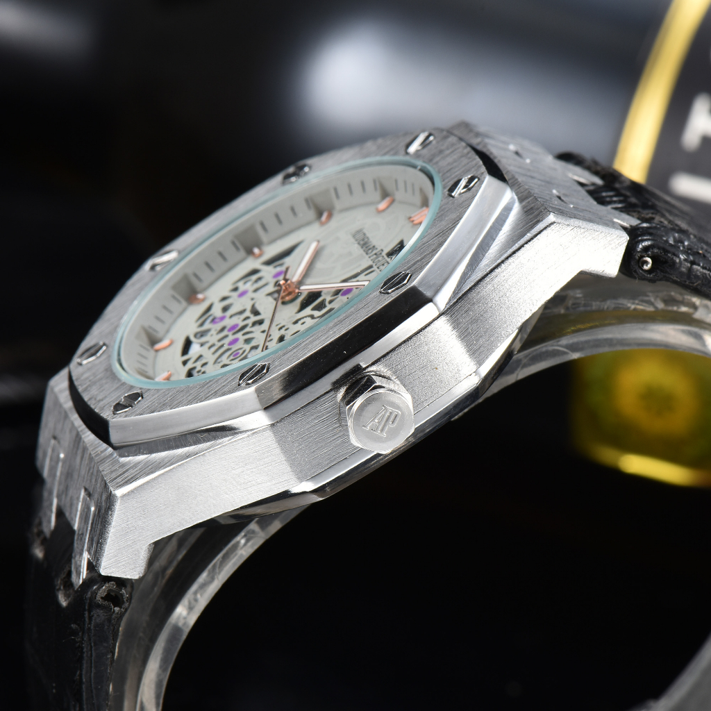 Đồng Hồ Đeo Tay Máy Quartz Mặt Bát Giác Thời Trang