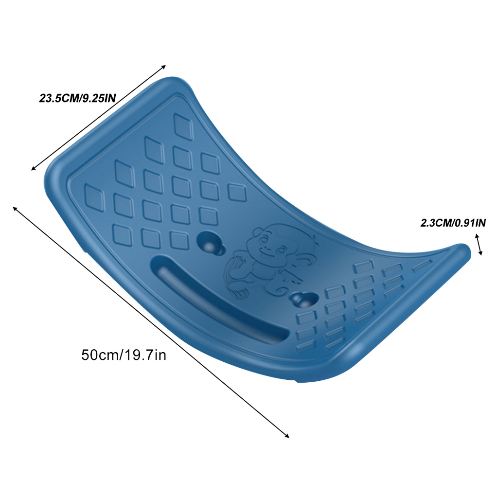 Có thể bán buôn Bảng cân bằng bập bênh nhựa cho trẻ mới biết đi Thanh thiếu niên đào tạo thăng với bóng đàn hồi Vermont055 Hàng giao ngay
