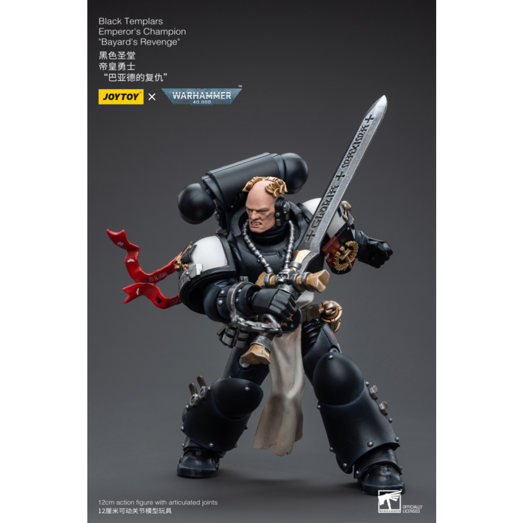 Mô Hình Nhân Vật Vô Địch Của joytoy - Màu Đen Cỡ 4inch