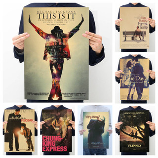 Poster treo tường hình michael jackson 50.5 * 35cm