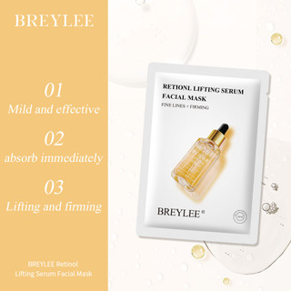 Mặt Nạ Breylee Thành Phần Vàng Retinol Chống Nếp Nhăn Chăm Sóc Làn Da Hiệu Quả 25ml