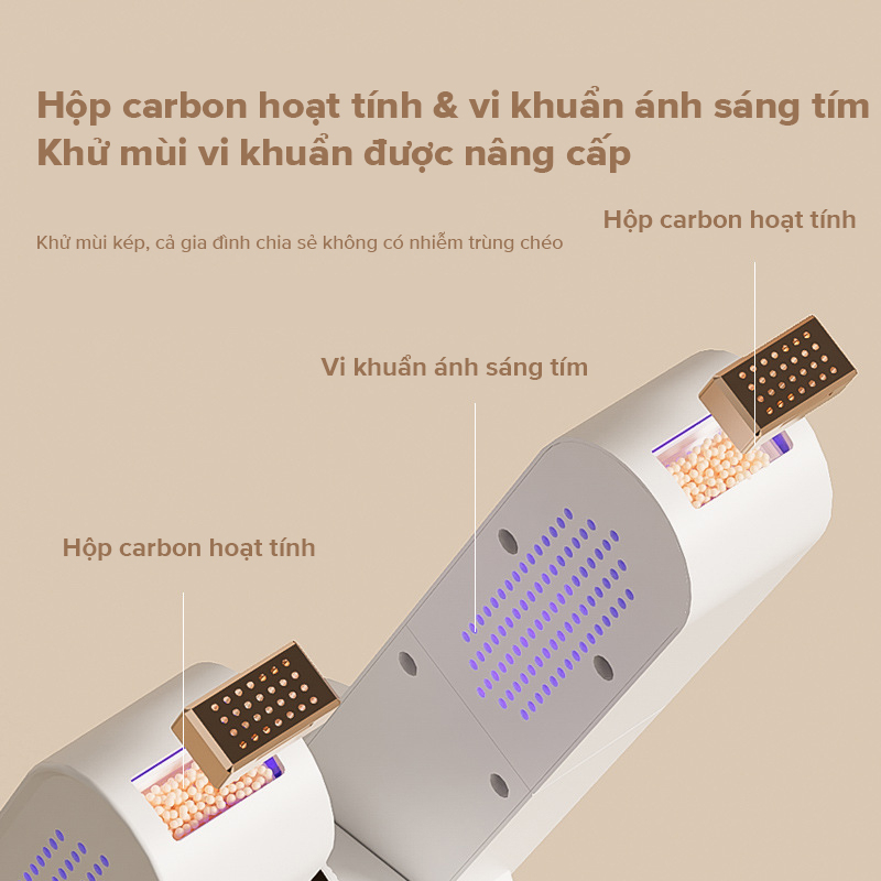 Máy Sấy Khô Và Khử Mùi Giày Dép Tiện Lợi Máy sấy giày Máy sấy khử trùng khử mùi Sấy giày Sấy giày