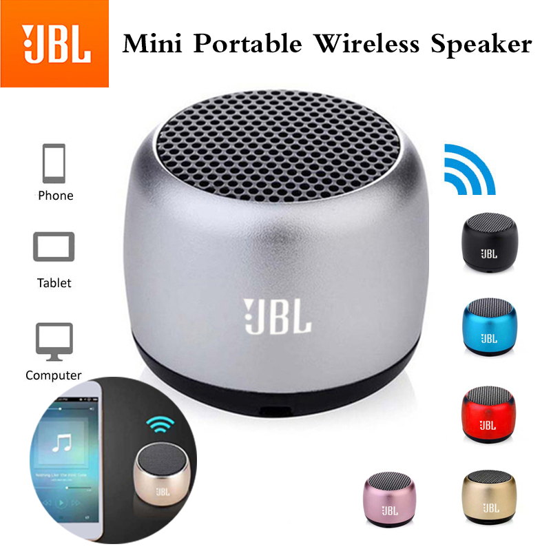 JBL Loa Bluetooth 5.0 Không Dây Âm Thanh Siêu Trầm Nhỏ Gọn Cho Điện Thoại / Máy Tính