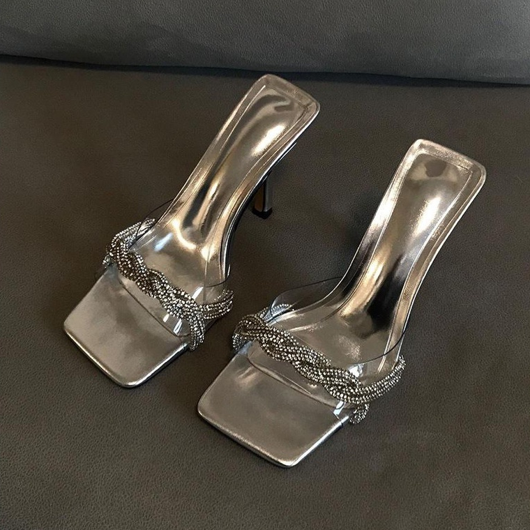Aès dép sandal nữ đế cao giày cao gót nữ đi chơi giày sandal cao gót mũi hở 2023NEW mẫu mới 29z23071012