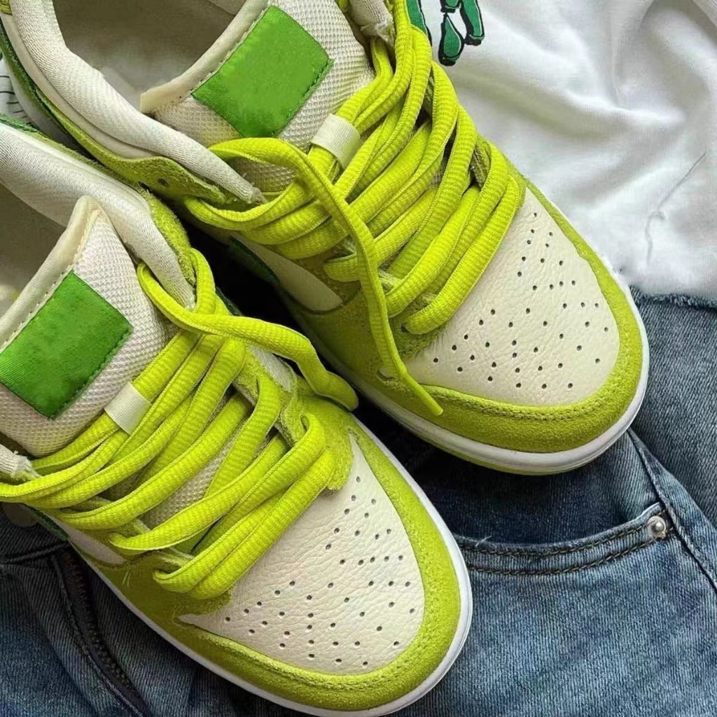 One more shoes⭐Giày Thể Thao Đế Dày Màu Xanh Lá Dễ Phối Đồ Thời Trang Cho Nữ