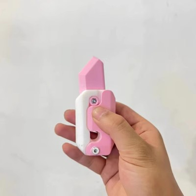 Đồ Chơi Xốp Squishy Giảm Stress Hình Dao Cà Rốt 3D Dễ Thương