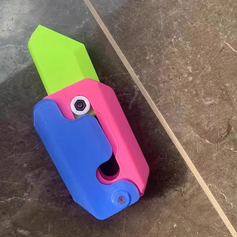Đồ Chơi Xốp Squishy Giảm Stress Hình Dao Cà Rốt 3D Dễ Thương
