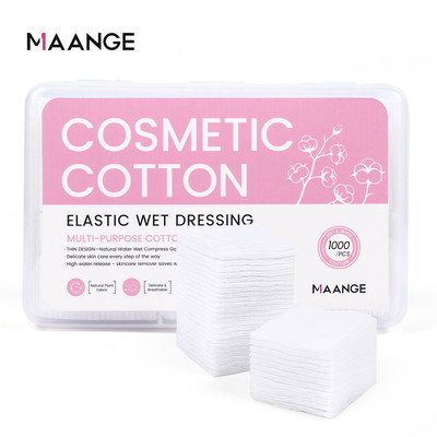 MAANGE 1000 Cái Làm Sạch Mềm Tẩy Trang Cotton