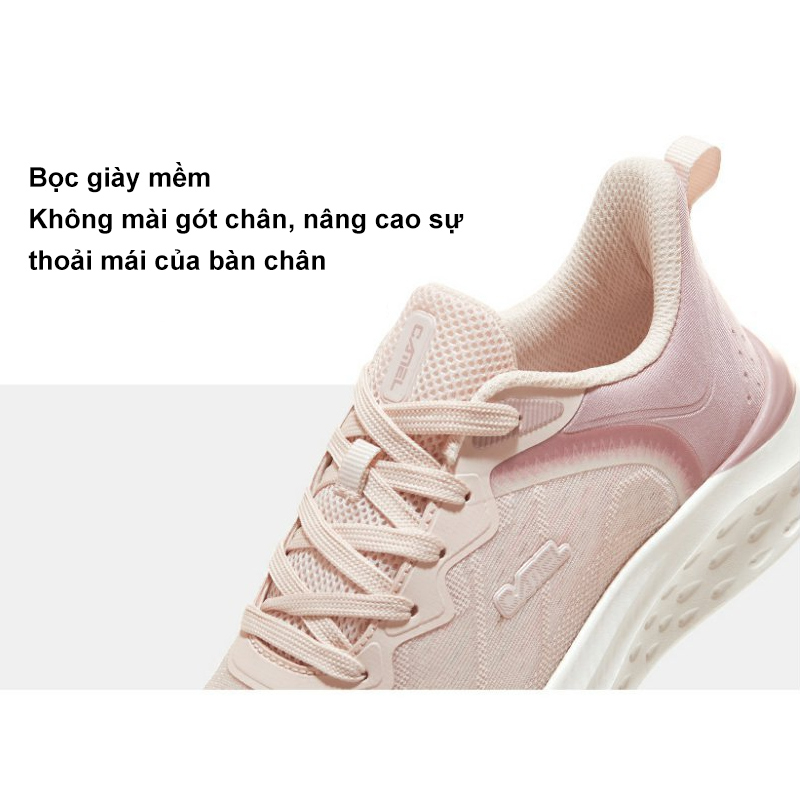 CAMEL SPORTS Giày Thể Thao Đế Mềm Siêu Nhẹ Phối Lưới Thoáng Khí Thời Trang Cho Nữ