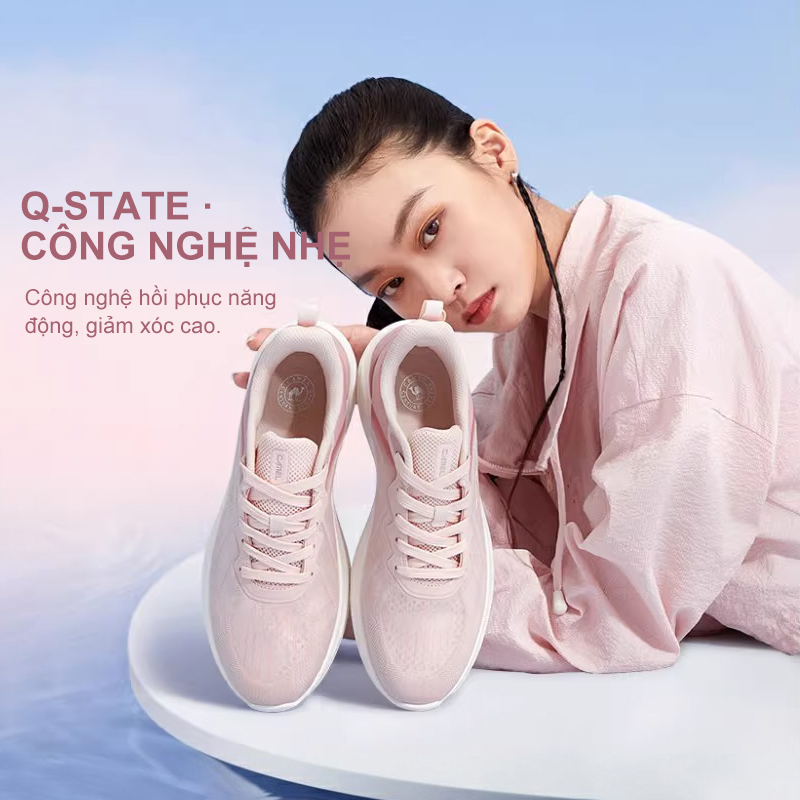 CAMEL SPORTS Giày Thể Thao Đế Mềm Siêu Nhẹ Phối Lưới Thoáng Khí Thời Trang Cho Nữ