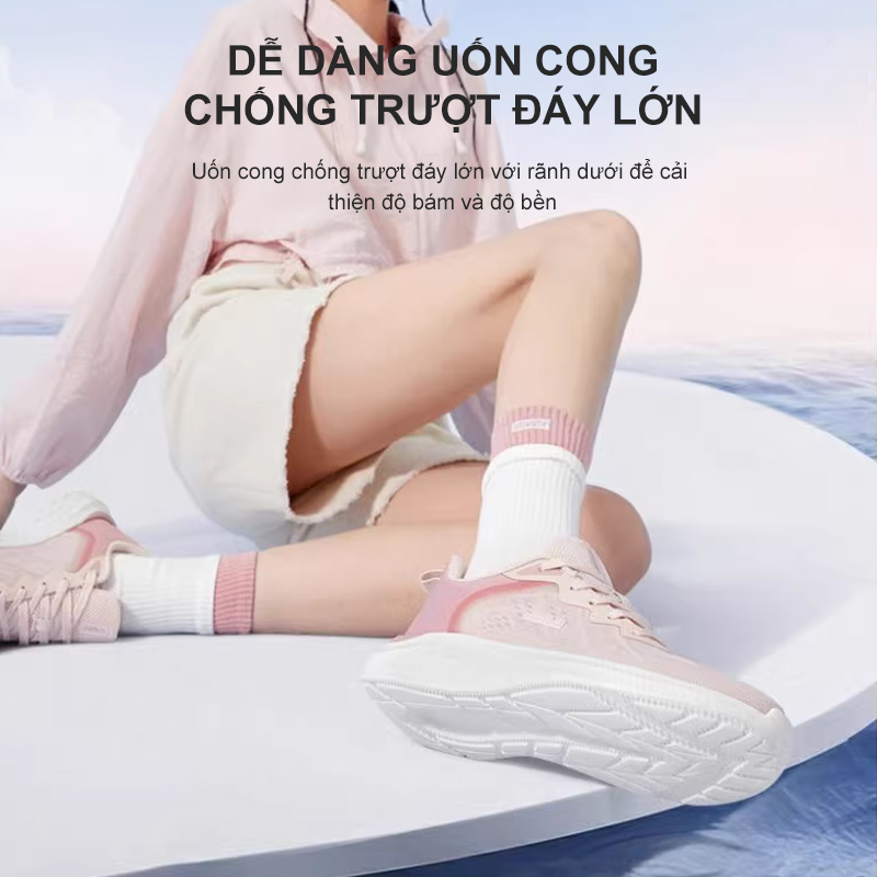 CAMEL SPORTS Giày Thể Thao Đế Mềm Siêu Nhẹ Phối Lưới Thoáng Khí Thời Trang Cho Nữ