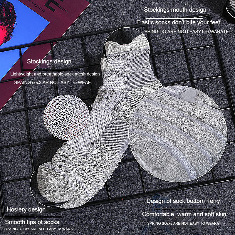 Vớ Thể Thao Dày Dặn plus size Thời Trang Thu Đông Cho Nam