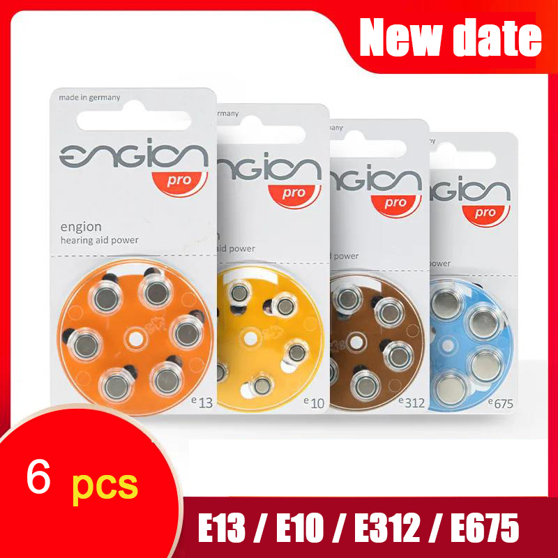 6 Pin Trợ Thính / e312 S312 P312 PR41 A312 / e10 A10 P10 / A13 13A E13 ZA13 13 PR48 / A675 e675 Pin 