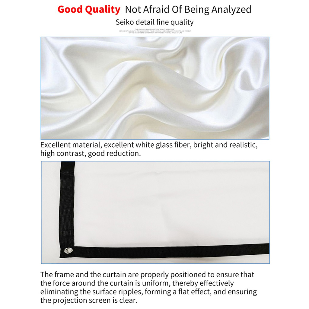 Màn hình máy chiếu tỉ lệ 16:9 chất lượng cao