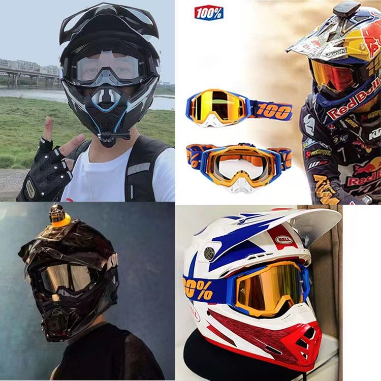 Kính Gắn Nón Bảo Hiểm Bảo Vệ Khi Lái Xe Moto / ATV / Trượt Tuyết