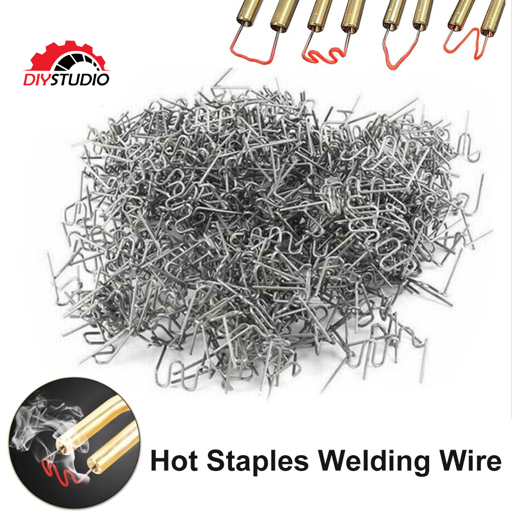 DiyStudio 1 bộ  hàn nhựa xe  đinh nhựa Bumper máy hàn nhựa dây hàn máy sửa chữa móng vá móng hàn đinh hàn nhựa