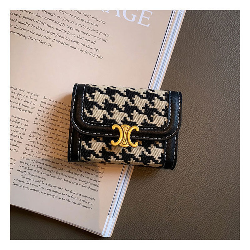 Cherlkolrs Ví Da Đựng Thẻ Ngân Hàng / Tiền Xu Cao Cấp Phong Cách Sang Trọng Kèm Ngăn Đựng Thẻ ID