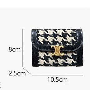 Cherlkolrs Ví Da Đựng Thẻ Ngân Hàng / Tiền Xu Cao Cấp Phong Cách Sang Trọng Kèm Ngăn Đựng Thẻ ID