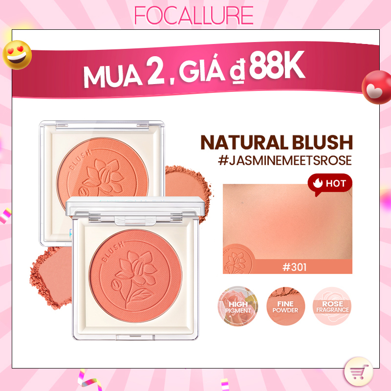 Phấn Má Hồng Focallure Chống Nước Lâu Trôi Chất Lượng Cao