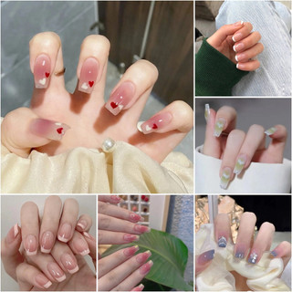 24 miếng dán móng tay giả hiện đại và dễ sử dụng
