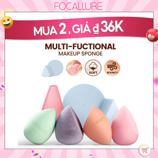 Mút Trang Điểm Tán Kem Nền FOCALLURE Mềm Mại Bằng Xốp Bọt biển trang điểm