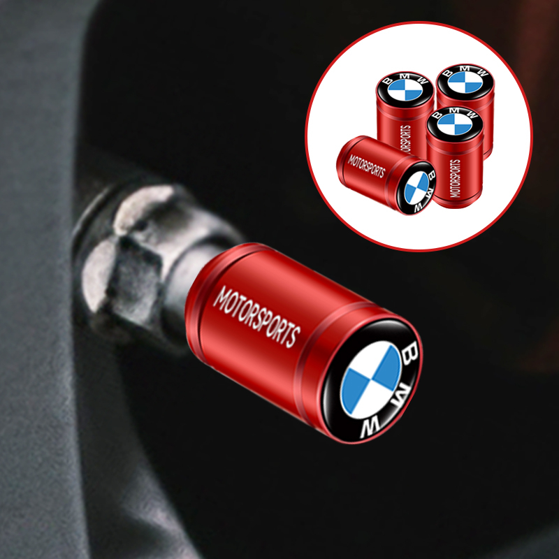 Set 4 Nắp Van Hơi Thể Thao Cho BMW E61 E90 E82 E70 E71 E87 E88 E89 X5 X6