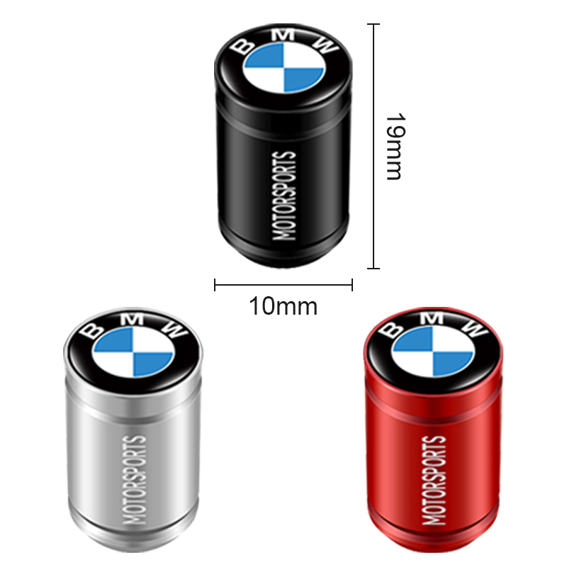 Set 4 Nắp Van Hơi Thể Thao Cho BMW E61 E90 E82 E70 E71 E87 E88 E89 X5 X6