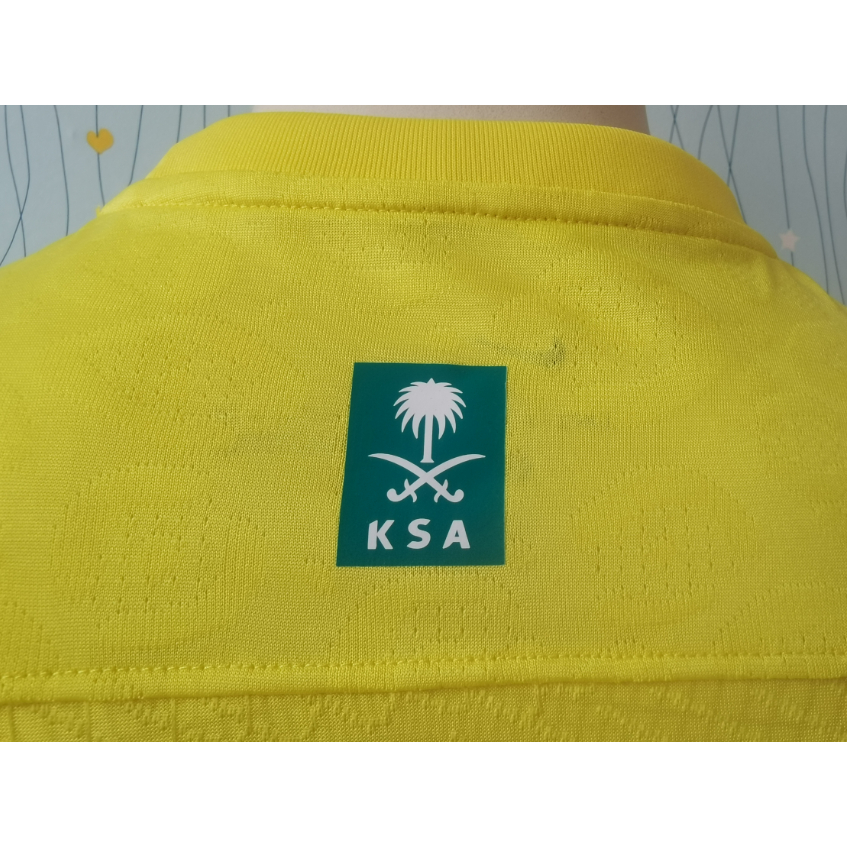 Áo bóng đá sân nhà 23/24 al nassr 23/24 áo thể thao size s-2xl