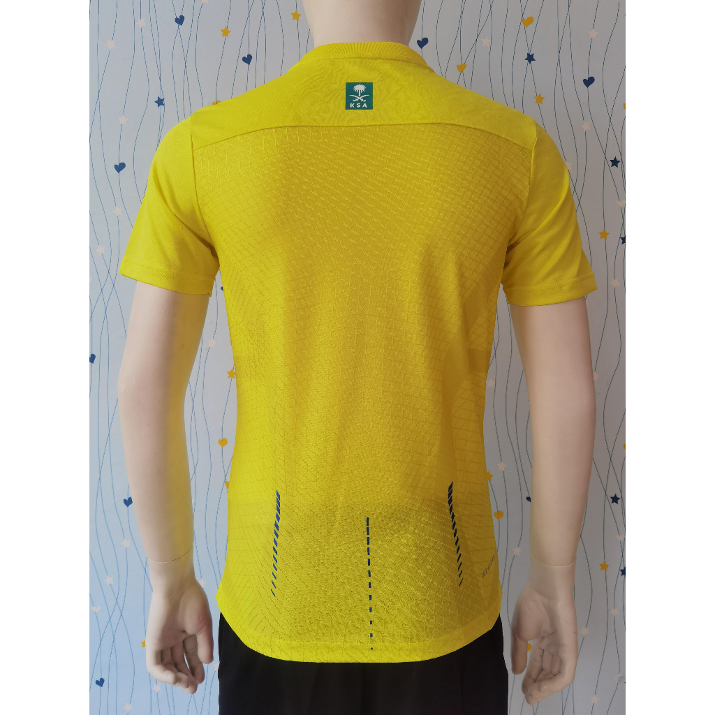 Áo bóng đá sân nhà 23/24 al nassr 23/24 áo thể thao size s-2xl