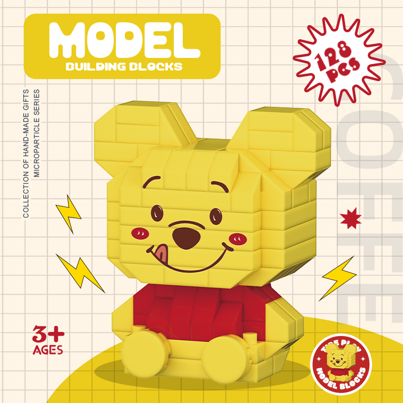 Disney Bộ Đồ Chơi Lắp Ráp Nhân Vật Hoạt Hình Toy Story