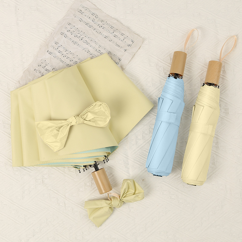 Ô dù UV Lớp phủ Vinyl Một công tắc phím tự động che mưa nắng cho sinh viên