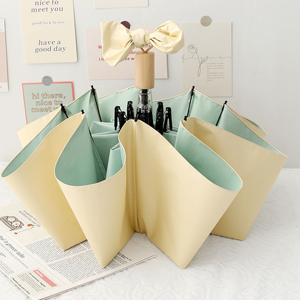 Ô dù UV Lớp phủ Vinyl Một công tắc phím tự động che mưa nắng cho sinh viên