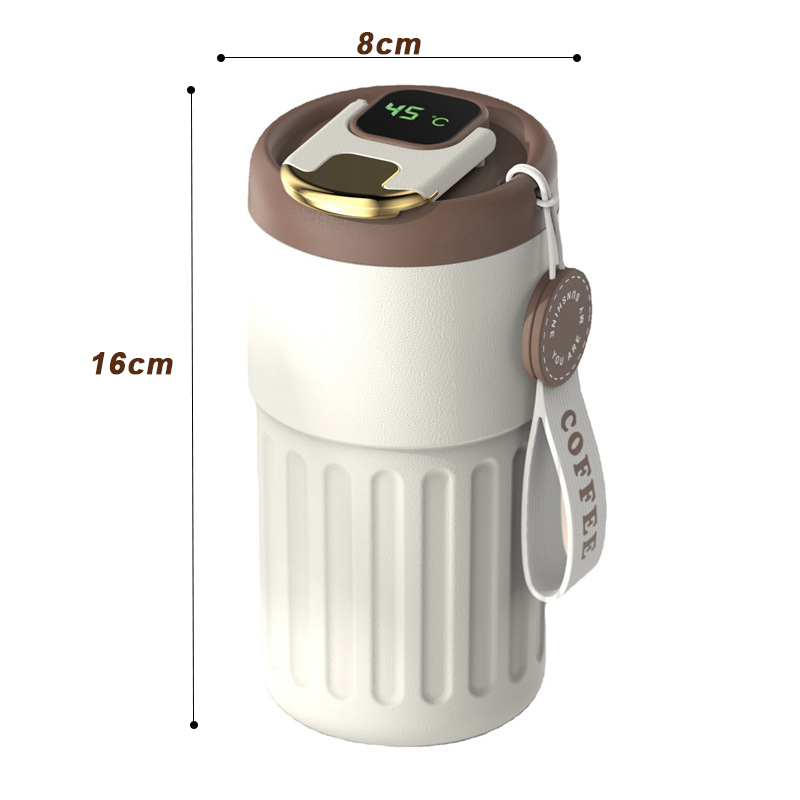 Bình Nước Giữ Nhiệt Thông Minh Bằng Thép Không Gỉ 316