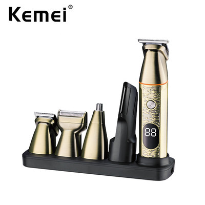 Máy cạo râu cắt tóc KEMEI chống thấm nước tiện dụng