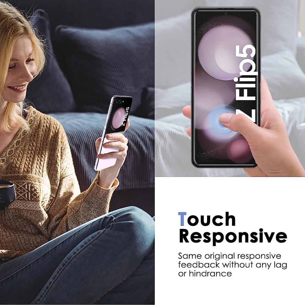 Miếng Dán Hydrogel Mềm Linh Hoạt Cho Samsung Galaxy Z Flip 5 4 3 Samsung Z Flip5