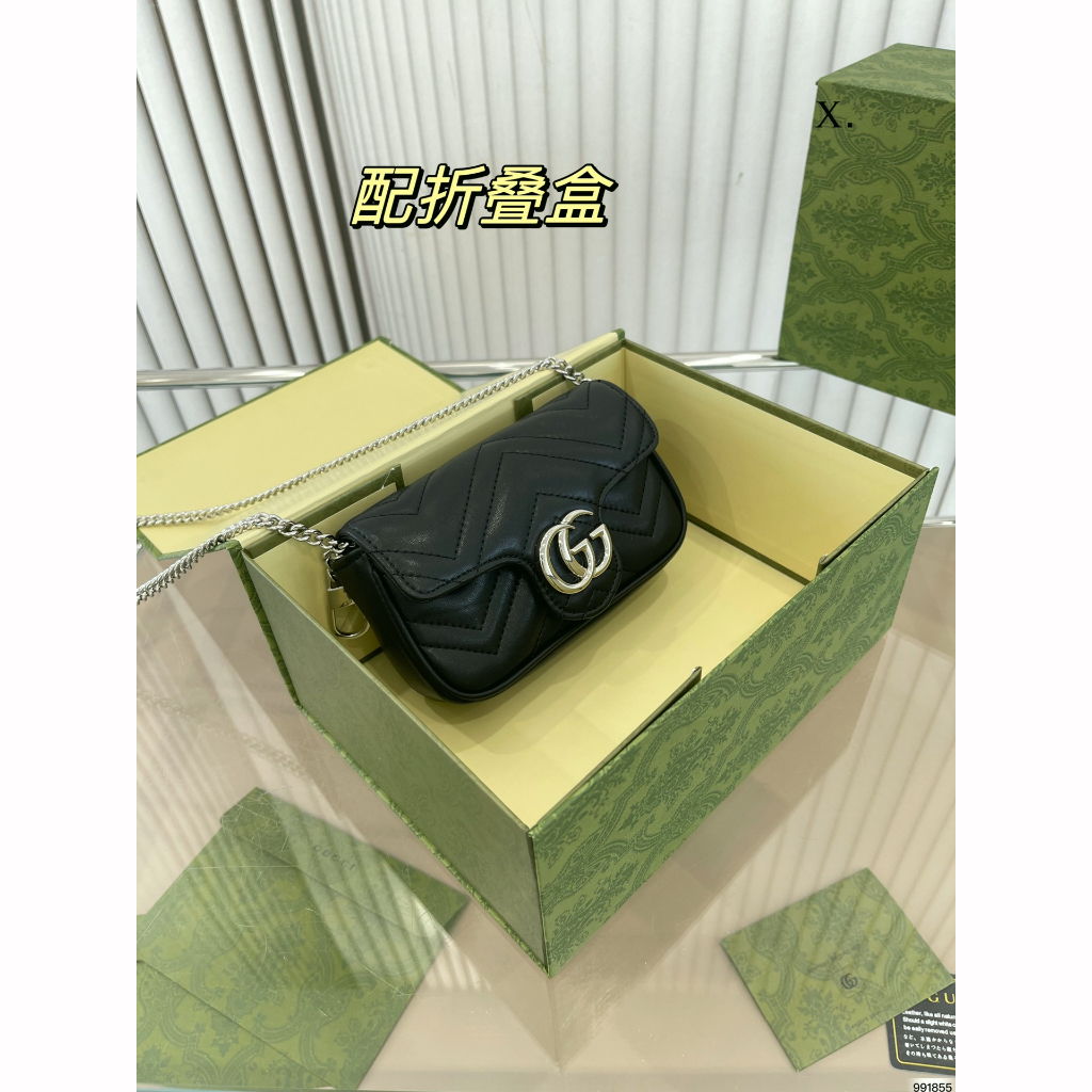 Túi Đeo Chéo Vai Nữ G-Classic Marmont (Kèm Hộp)