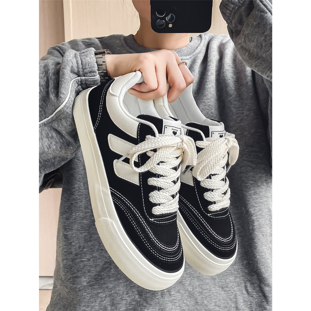 Giày Thể Thao Vải canvas Đế Dày Thời Trang Phong Cách Hong Kong Cho Nam