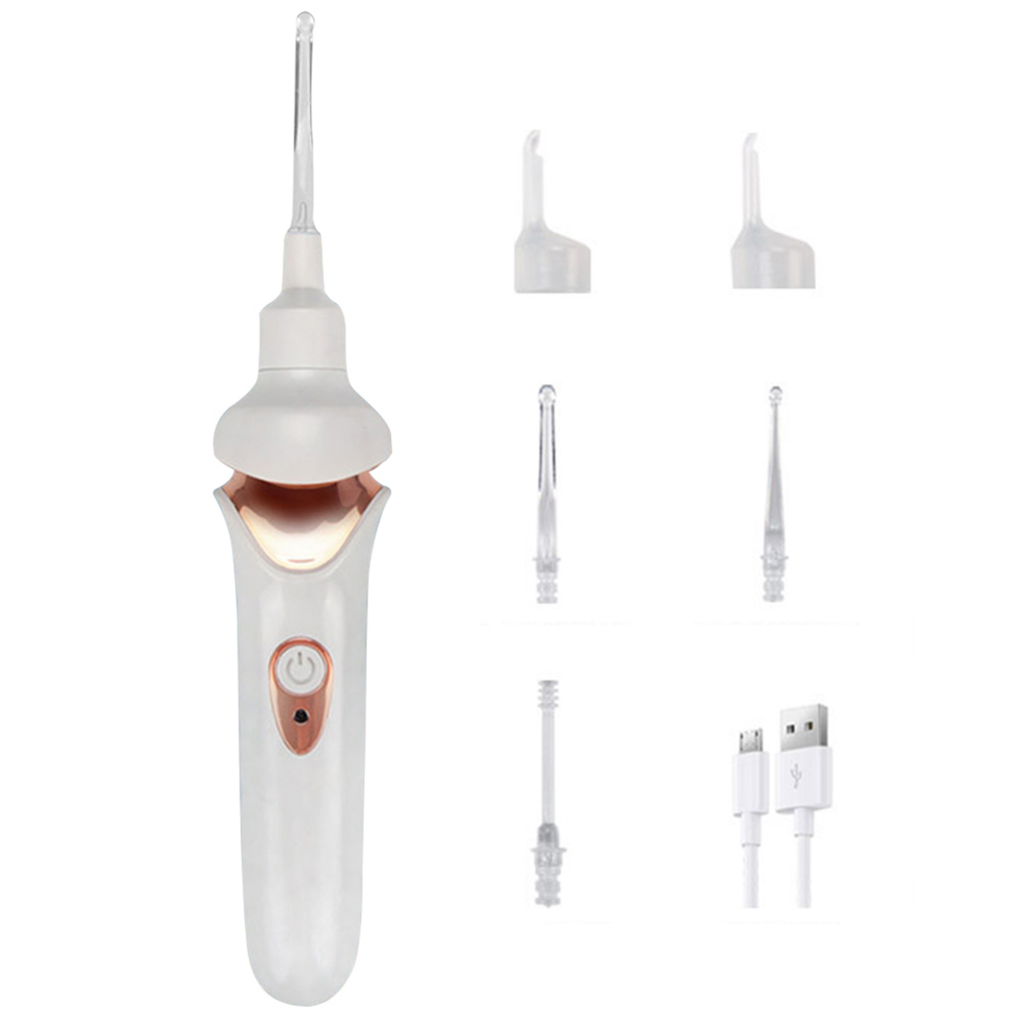 Dụng Cụ Lấy Ráy Tai Không Đau Có Đèn LED Cho Cả Gia Đình