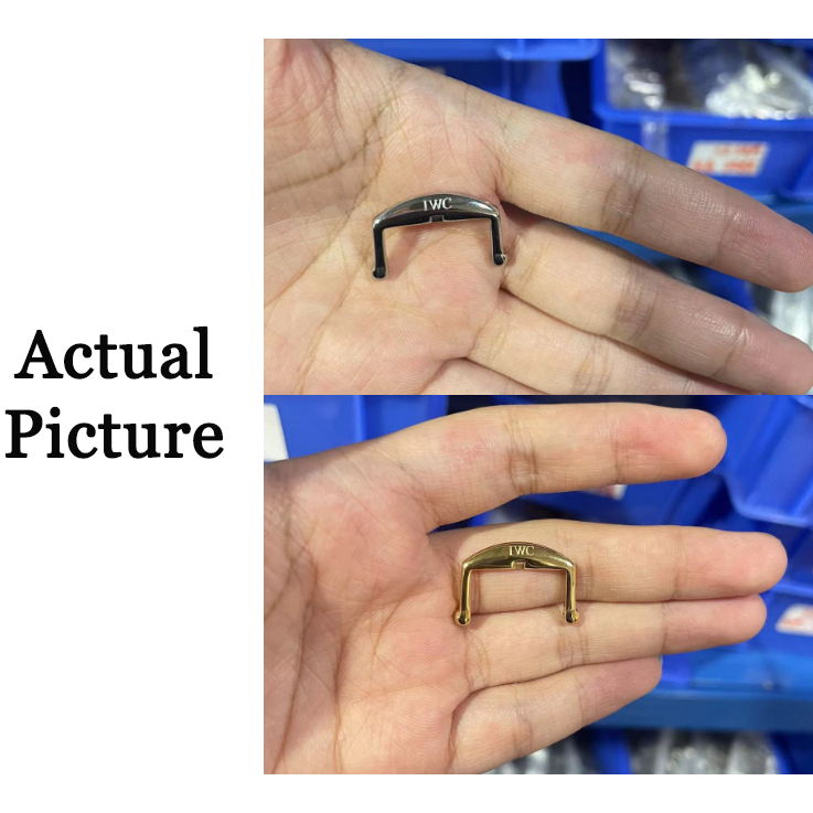 Khóa Inox Cho Đồng Hồ Thông Minh iwc portofino family series 16mm 18mm