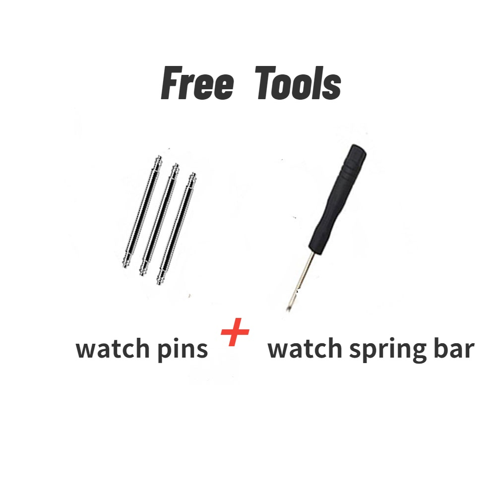 Dây Đeo Đồng Hồ Bằng Da Bò 14mm 16mm Dành Cho Nam Nữ