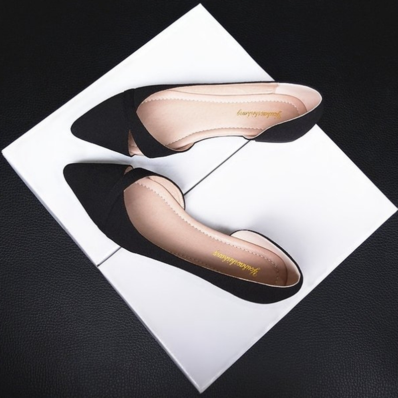 Giày Búp Bê Da Lộn Mũi Nhọn Đế Bằng Thanh Lịch Thời Trang Hè 2023 Phong Cách Hàn Quốc Cho Nữ Size 33-44