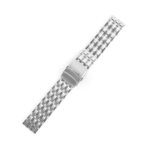 Dây Đeo Đồng Hồ 7 Hạt Bằng Thép Không Gỉ 20mm 22mm