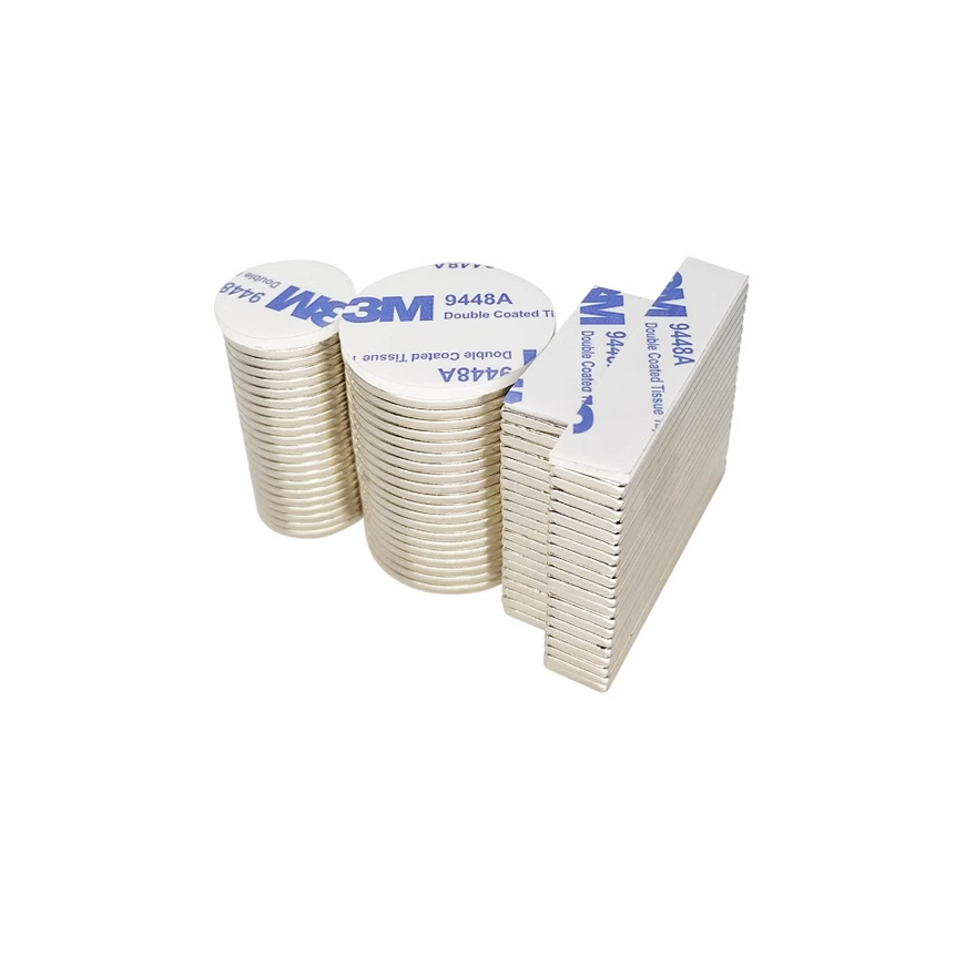 Giá Đỡ Nam Châm Hít Mạnh Hình Chữ Nhật / Tròn Dán Tường Chắc Chắn