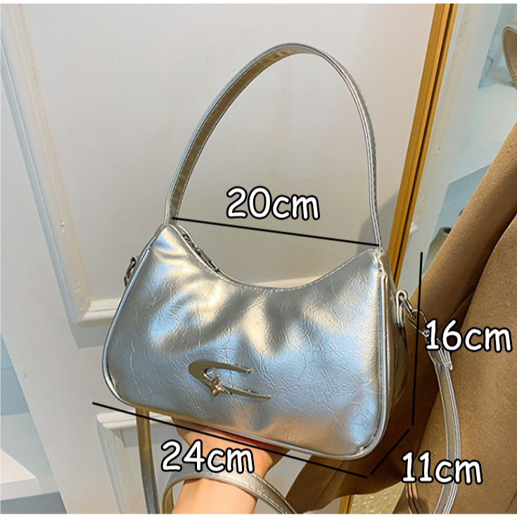 Túi Đeo Vai Hình Vuông Cỡ Nhỏ Thiết Kế Đơn Giản Thời Trang Cho Nữ