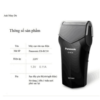 Máy cạo râu Panasonic ES RC30 có đế sạc (nhập khẩu gốc)
