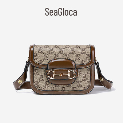 Túi đeo vai gấu in hình Seagloca 782